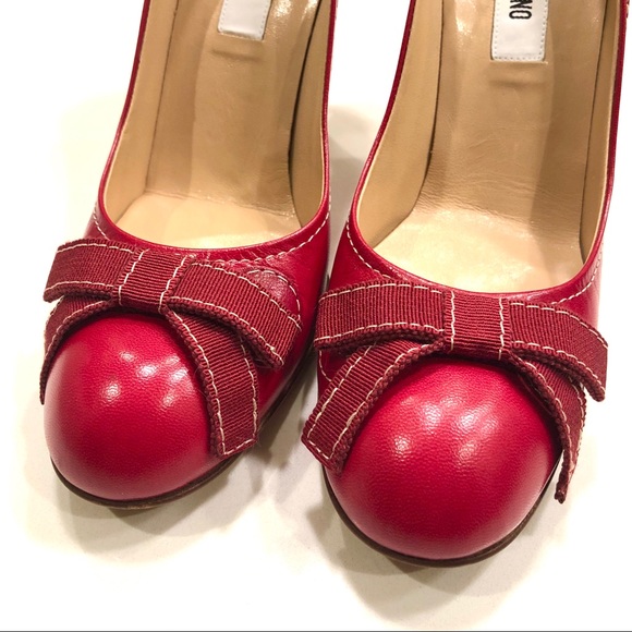 Red Moschino Pump - Picture 2 of 7